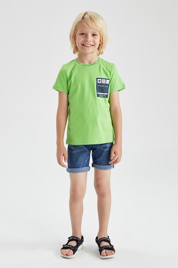 Erkek Çocuk Jean Şort Y5914a622sm - 2