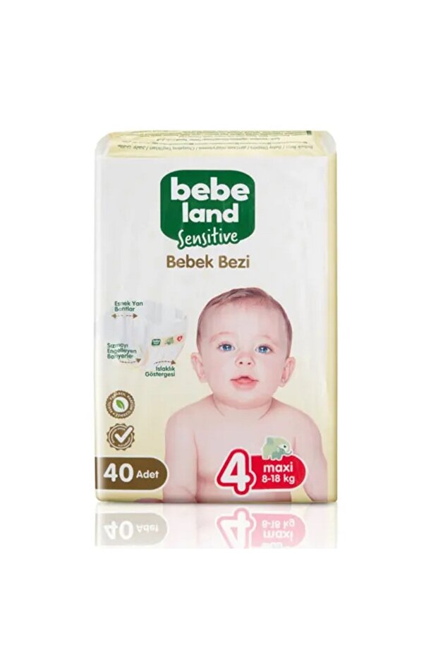 Sensitive Bebek Bezi Maxi 4 Numara 40 lı - 1