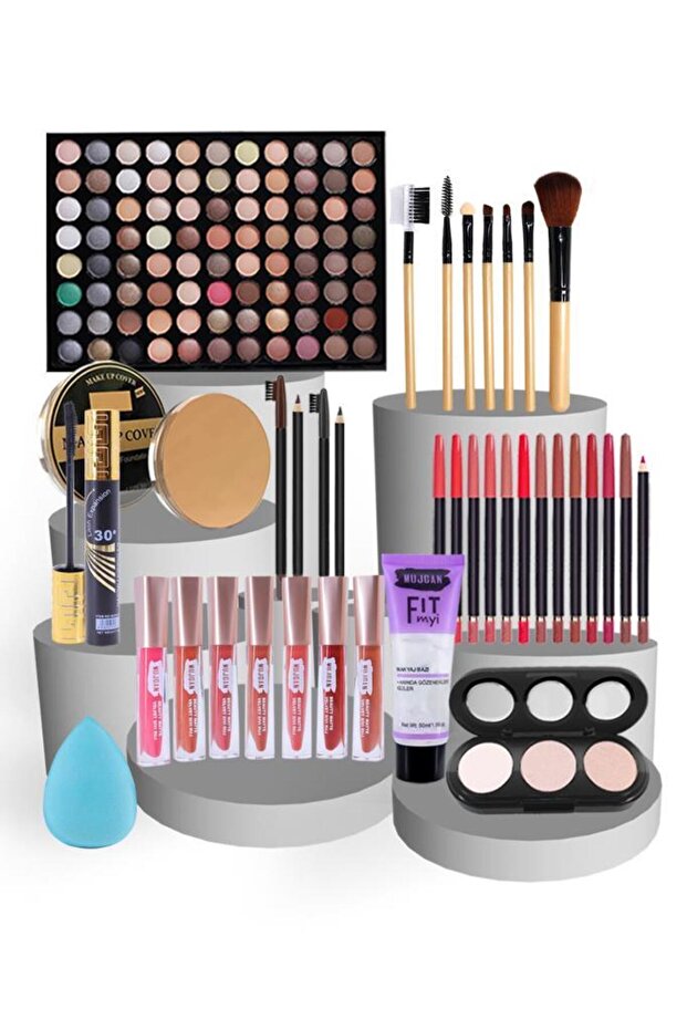 Mega 32 Parça Makyaj Seti Buğday Ten - 1