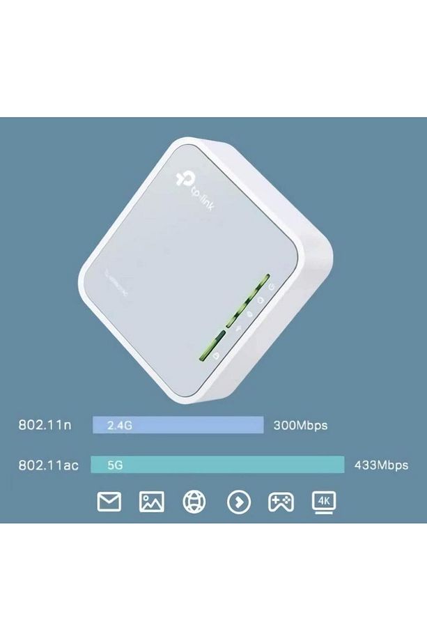 Tl-wr902ac, Ac750 Mbps Kablosuz Taşınabilir Router - 5