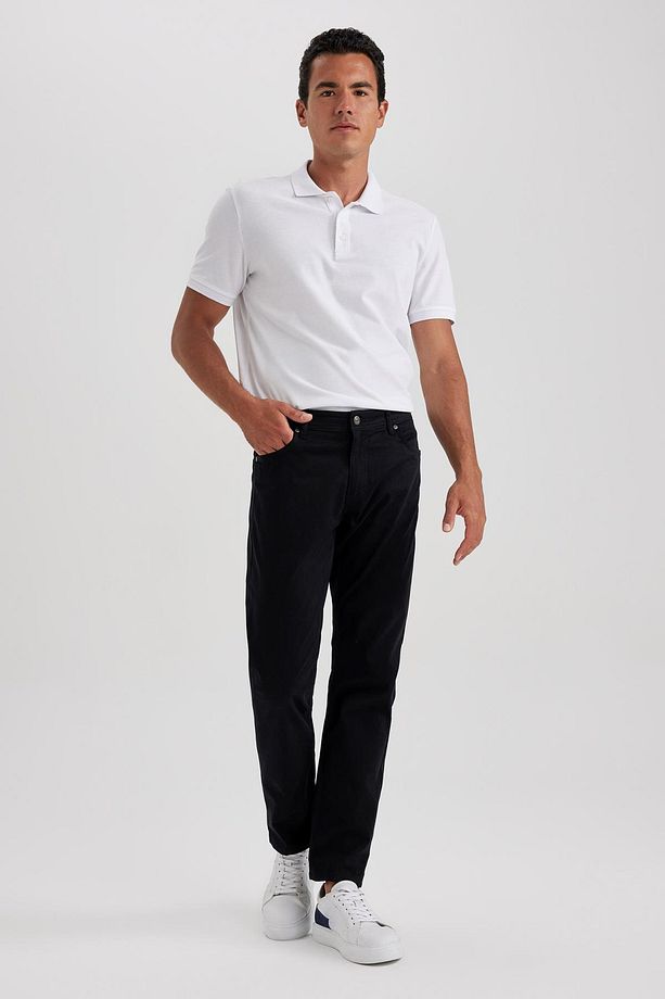 Regular Fit Chino Kanvas Pantolon W4963az23sp - 4