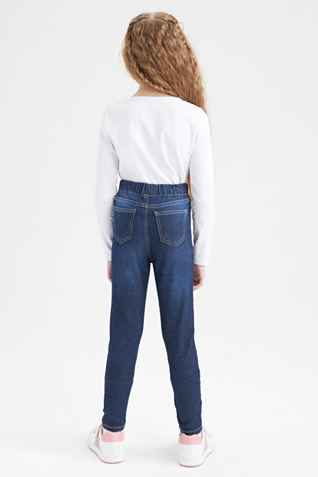 Kız Çocuk Dar Paça Jean Pantolon Z3971a623sp - 3
