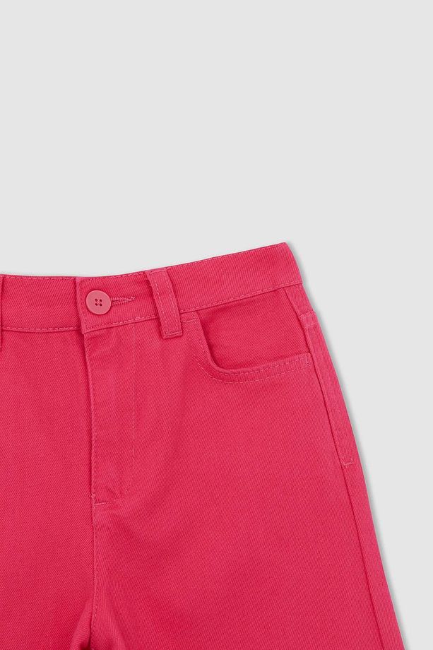 Kız Çocuk Geniş Paça Pamuklu Pantolon Y0453a623sp - 8