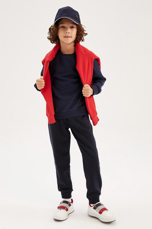 Erkek Çocuk Bisiklet Yaka Kalın Sweatshirt Z4750a623sp - 2