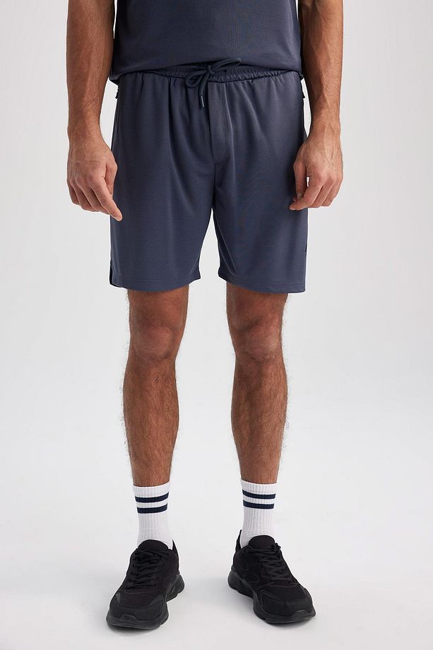 Fit Slim Fit Dar Kesim Sporcu Standart Paça Şort V3030az23sp - 6