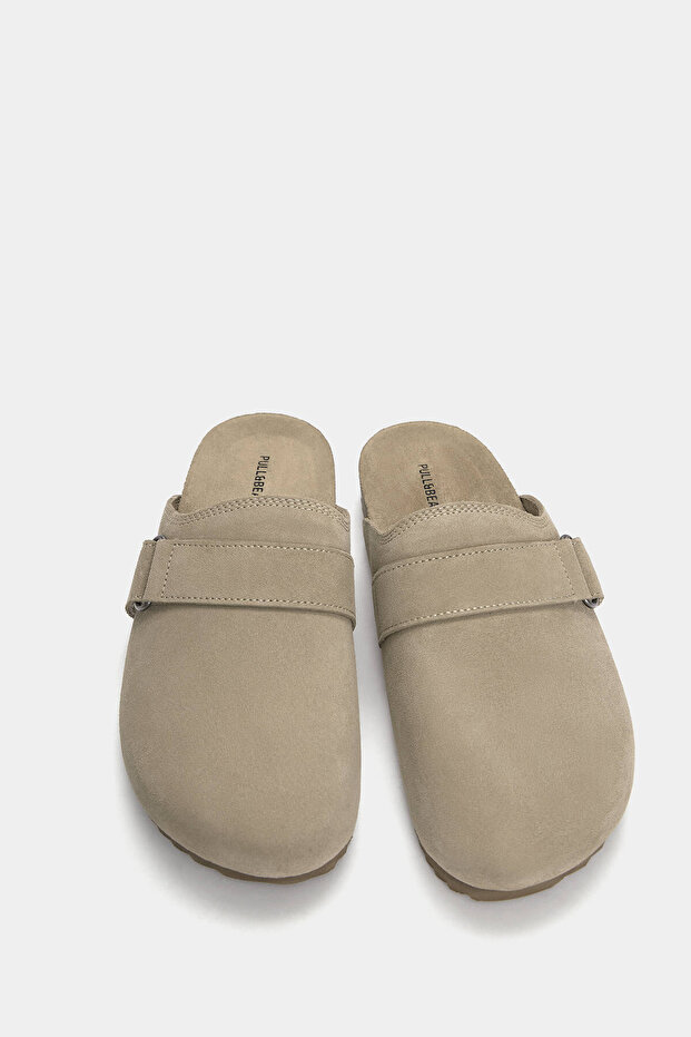 Kalın süet sabo - 2