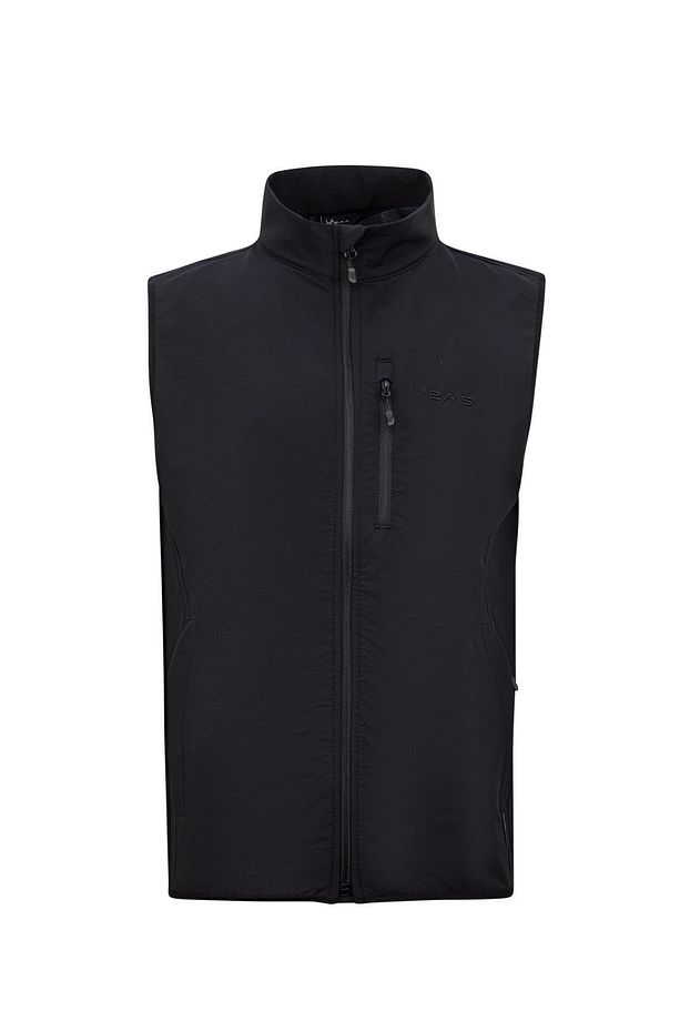 Wayne Merino Yünlü Unisex Yelek Siyah - 1