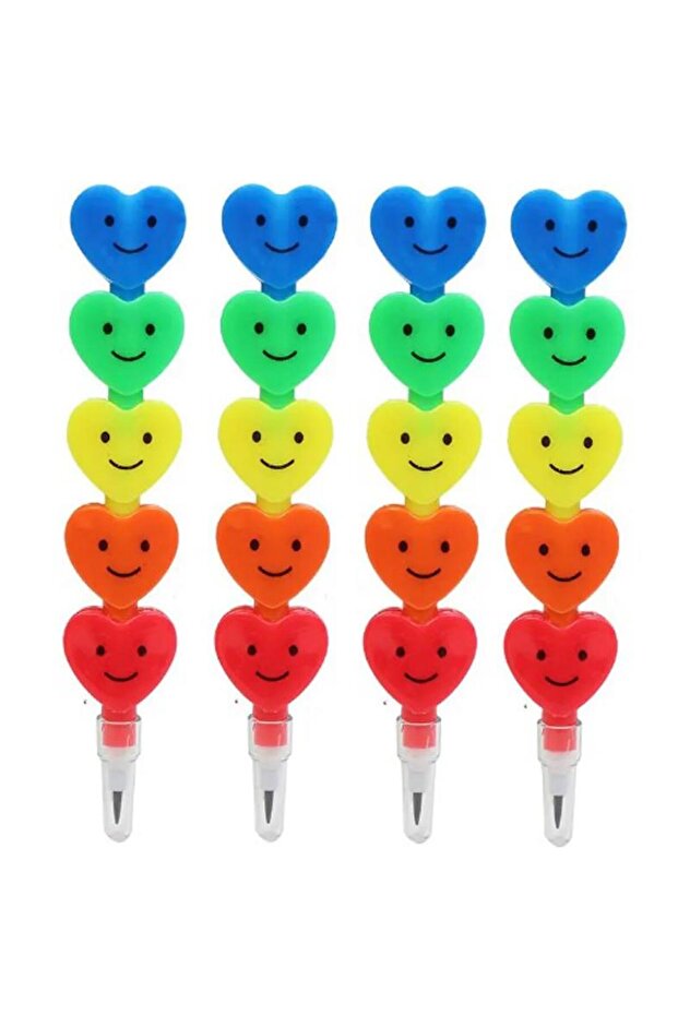 Emoji Laying Eggs Heart Pencil 4 Groups 20 Nibs