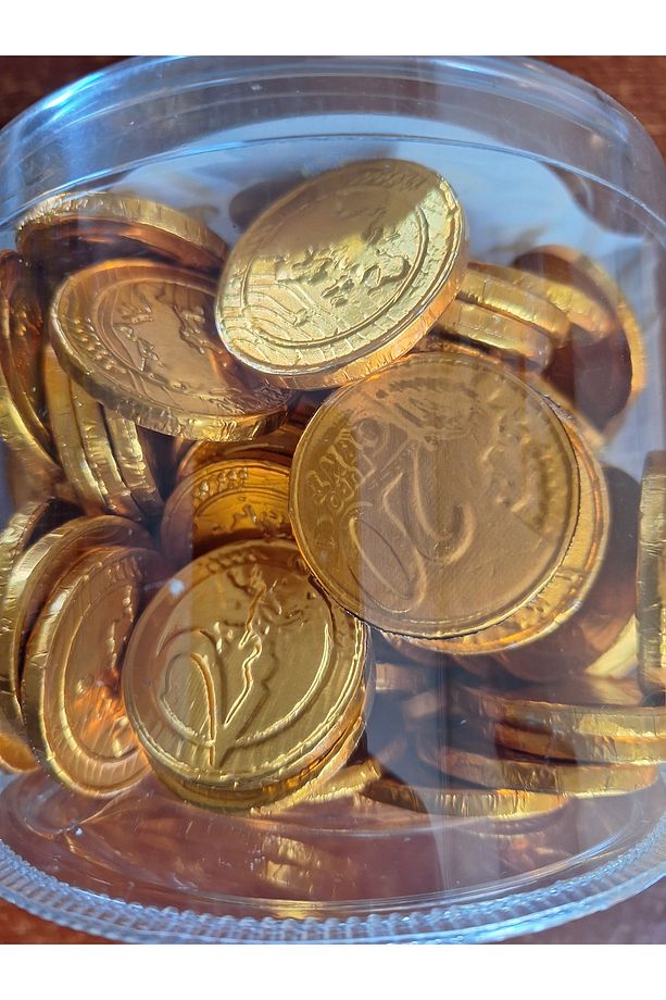 CHOCO COİNS ALTIN PARA ÇİKOLATA 130 ADET - 2