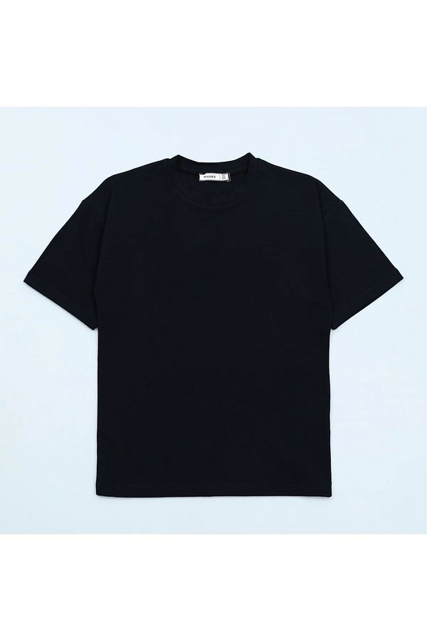 3'lü  unisex kız erkek set 1 adet kargo cep eşofman altı 2 adet basic t-shirt 7-14 yaş - 4