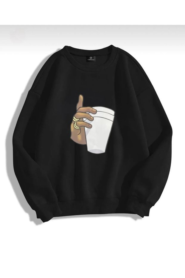 glasses printed zeroyaka sweat