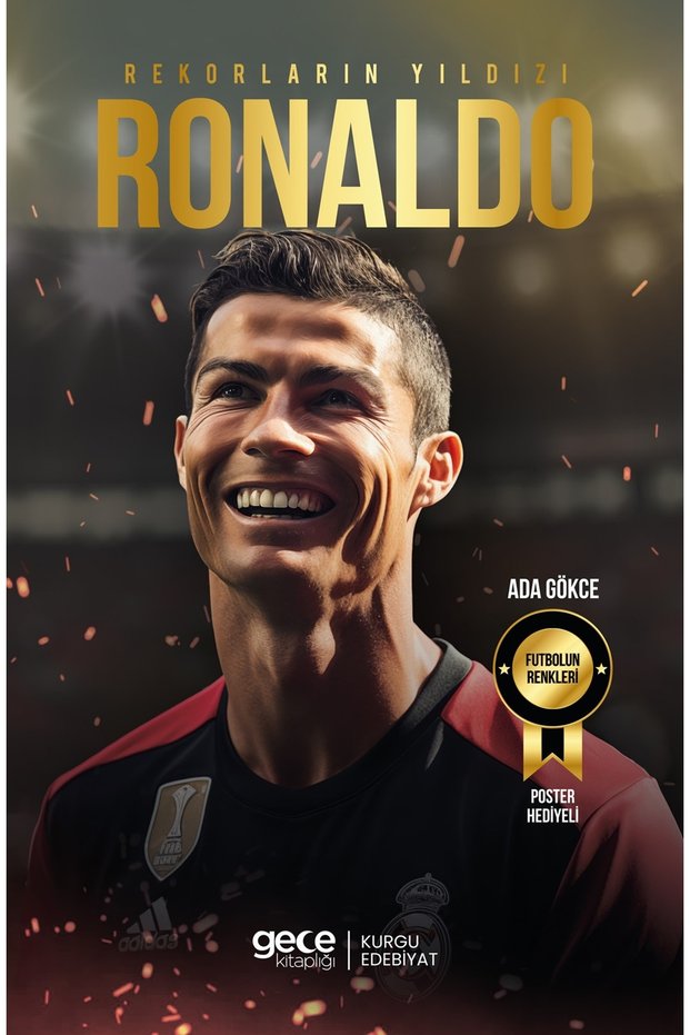 Star of Records - Cristiano Ronaldo / Ada Gökce / Fiction Novel / Poster Gift