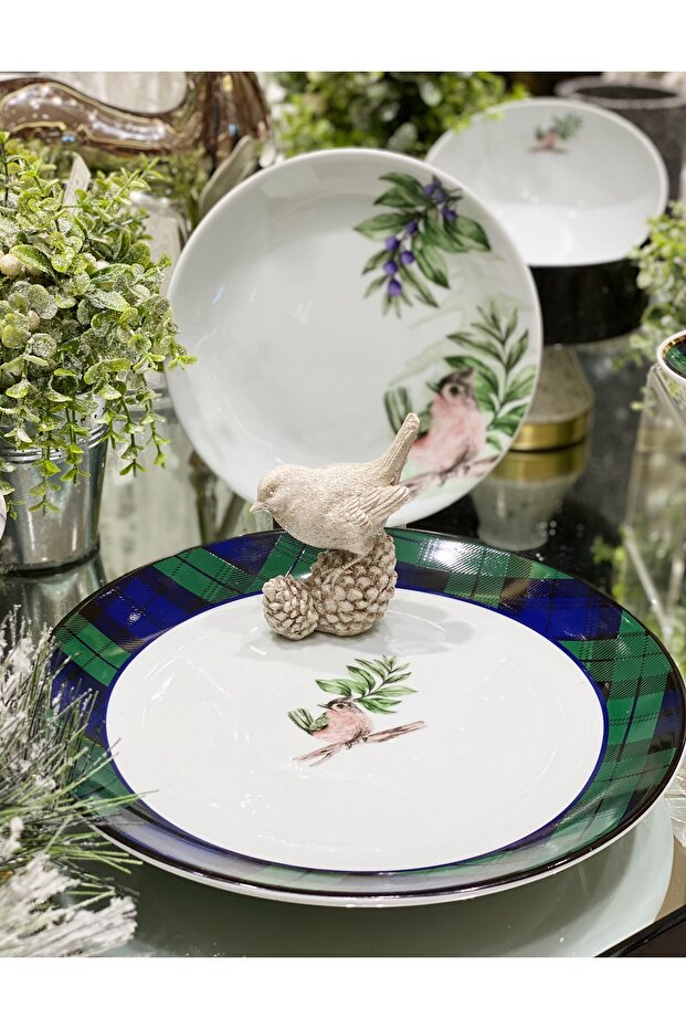 Wintertale Collection Porselen Tatlı Tabağı - 3