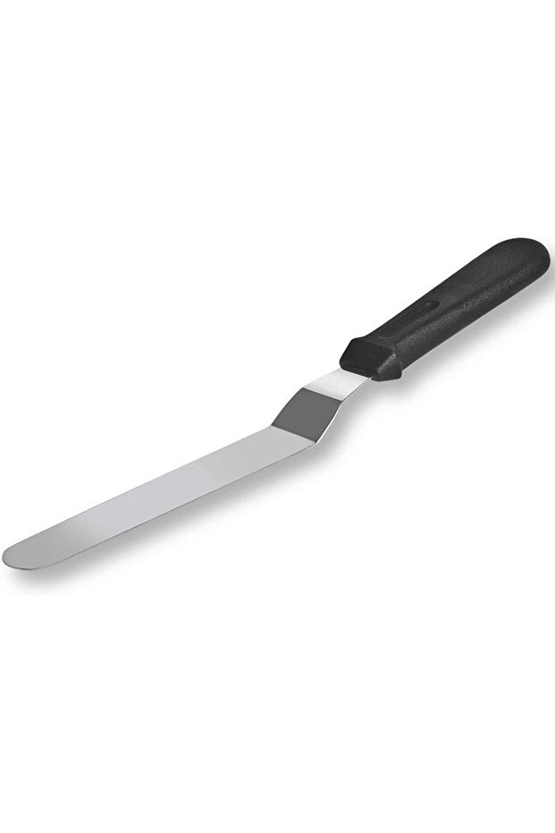 Oblique Pastry Palette Plastering Scraping Spatula Stainless Steel