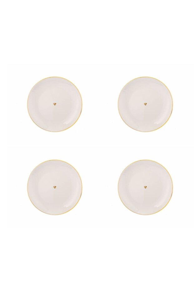 17cm Flat Plate Date Set of 4 - 04ALM 005810