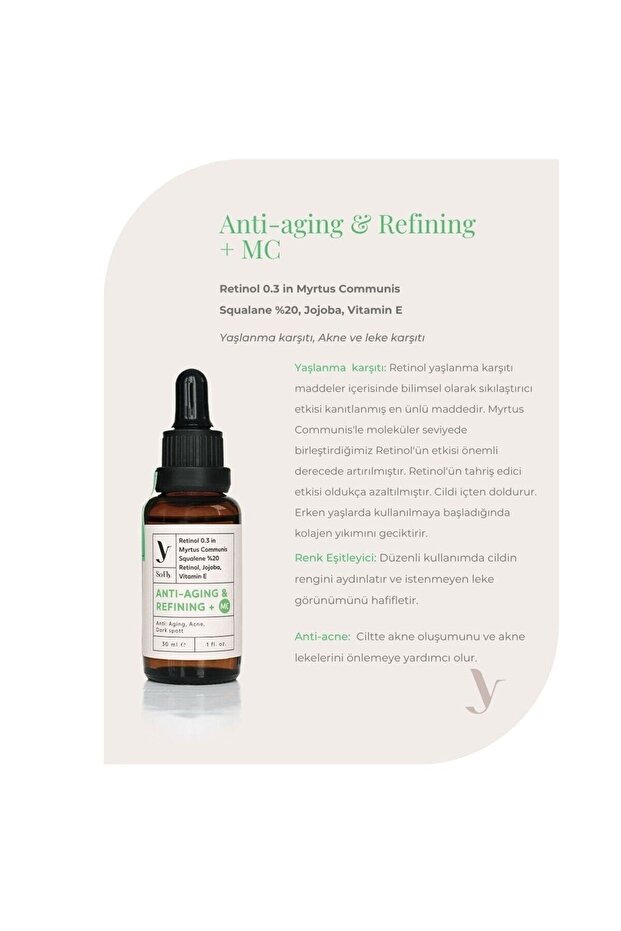 Anti-aging & Refining +mc Retinol Serum 30ml - 3