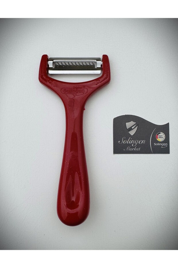 مفرمة جوليان لامعة باللون الأحمر - 1