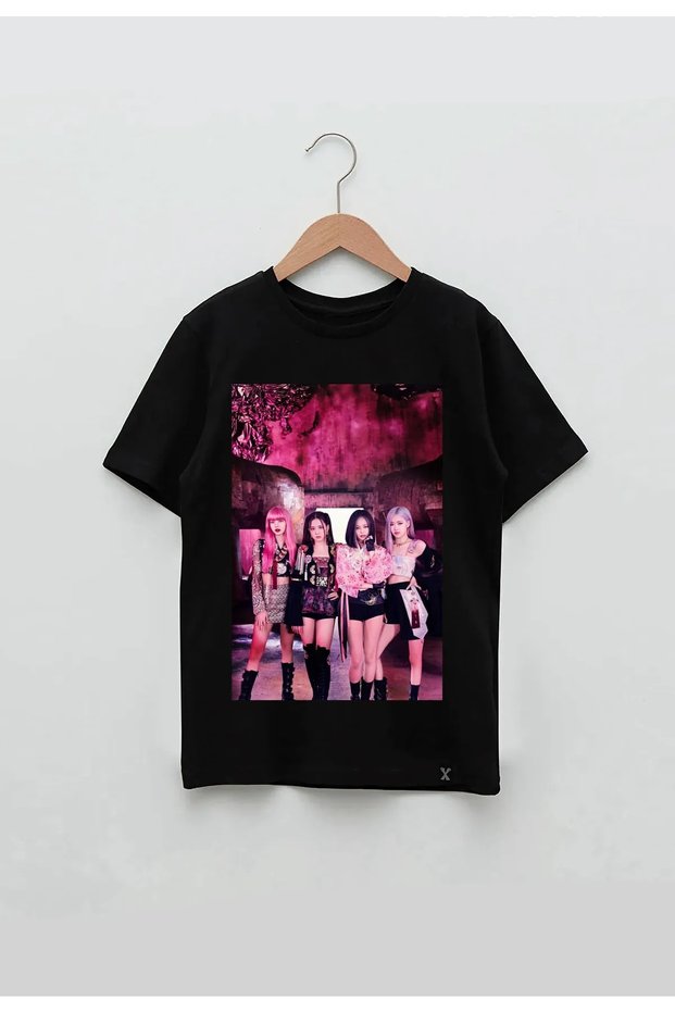 BLACKPINK GURUBU PRINTED CHILDREN'S TSHIRT
