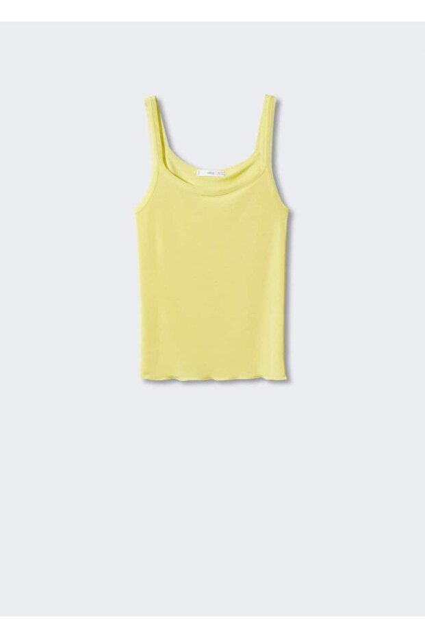 Ribana askılı bluz - 3