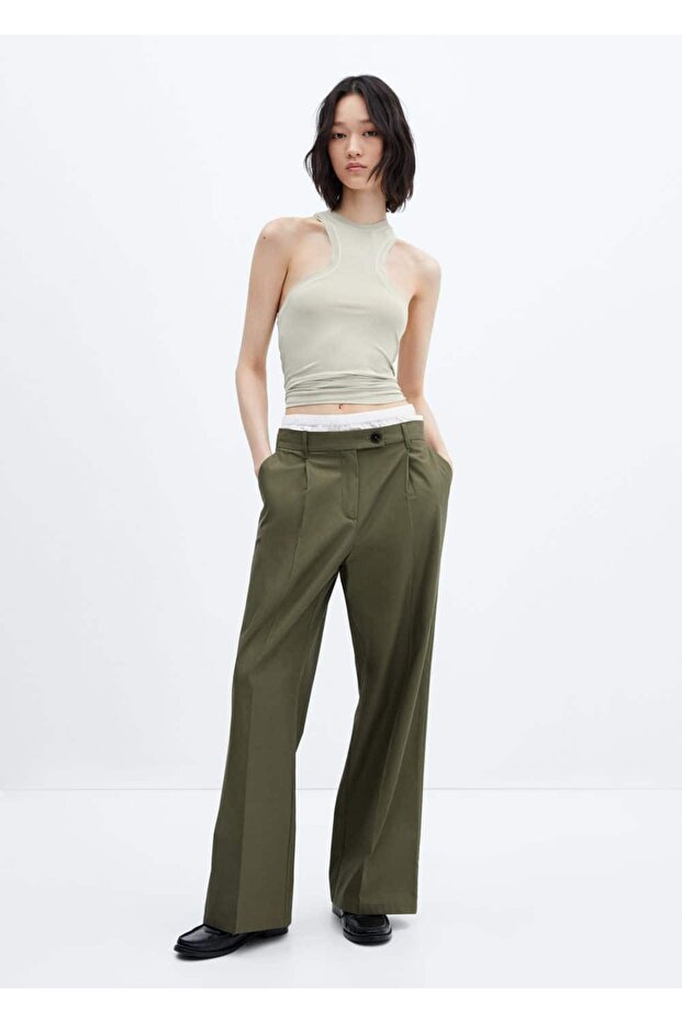 Halter Yaka Dekolte Bluz - 2