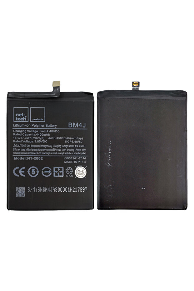 Teknonet Xiaomi Redmi Note 8 Pro Uyumlu 4400 mAh Batarya - 1