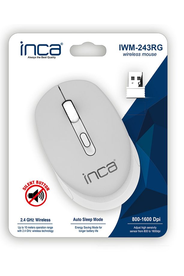 Iwm-243r Candy Desing 4d Silent Wireless Mouse - 7