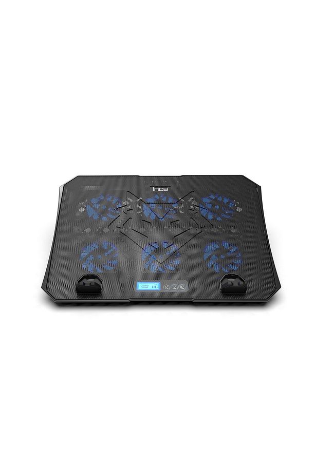 INC-617GMS Empousa Lcd Control Panel 6x60 mm 3200RPM 2xUSB Gamıng Notebook Cooler9 "-17" - 1