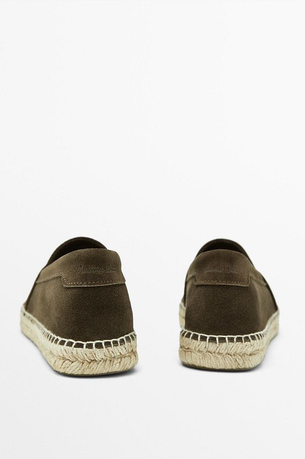 Kalın süet espadril - 3