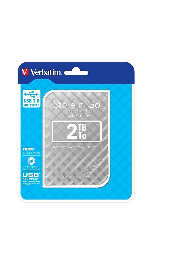 2TB  USB3.0 HDD 2.5" Silver Taşınabilir Sabit Disk - 5