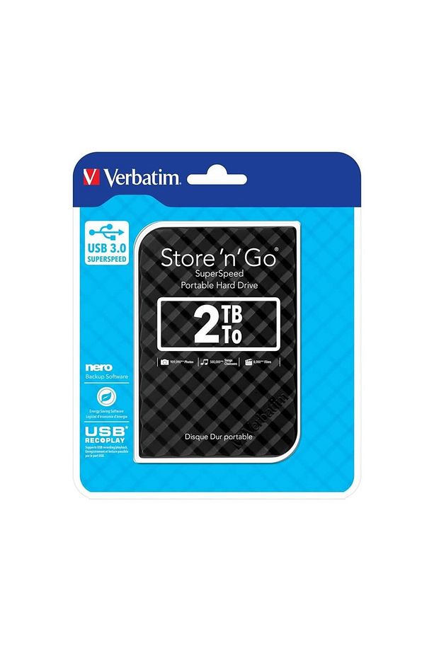 2TB  USB3.0 HDD 2.5" Black Taşınabilir Sabit Disk - 5