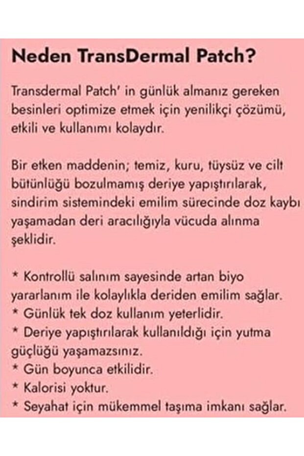 Transdermal Ağrı Bantı B Boost - 2