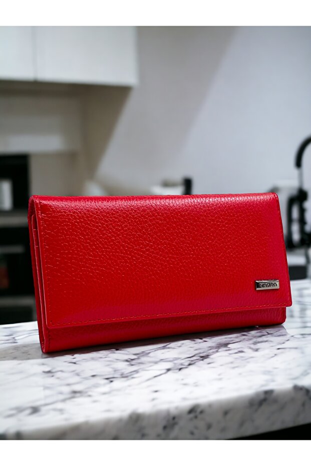 Handmade Italian Style 100% Genuine Leather Multi-Pocket Women's Wallet