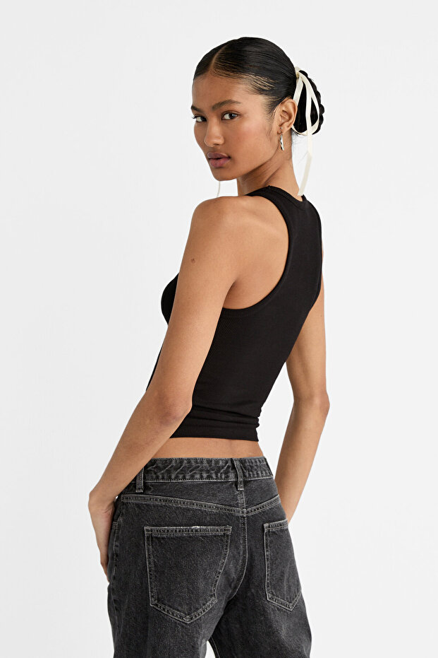 Çapraz askılı kolsuz - 3