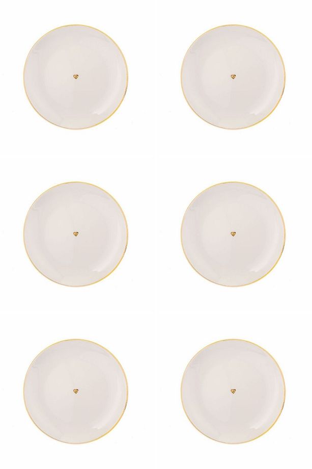Date Düz Tabak 17cm 6 lı 04ALM005810 - 1