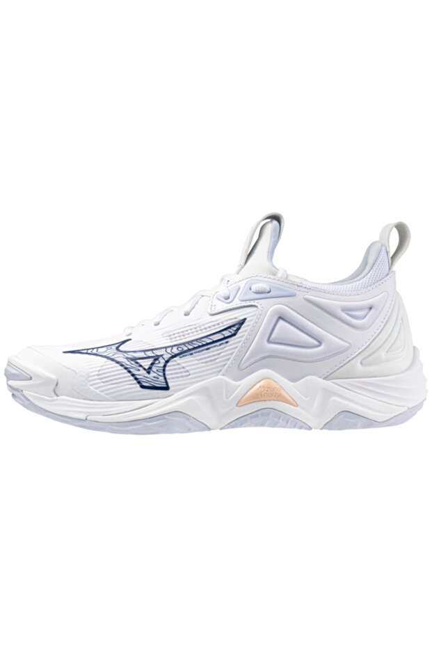 Wave Momentum 3 Women's Volleyball Shoes WhiteBlue