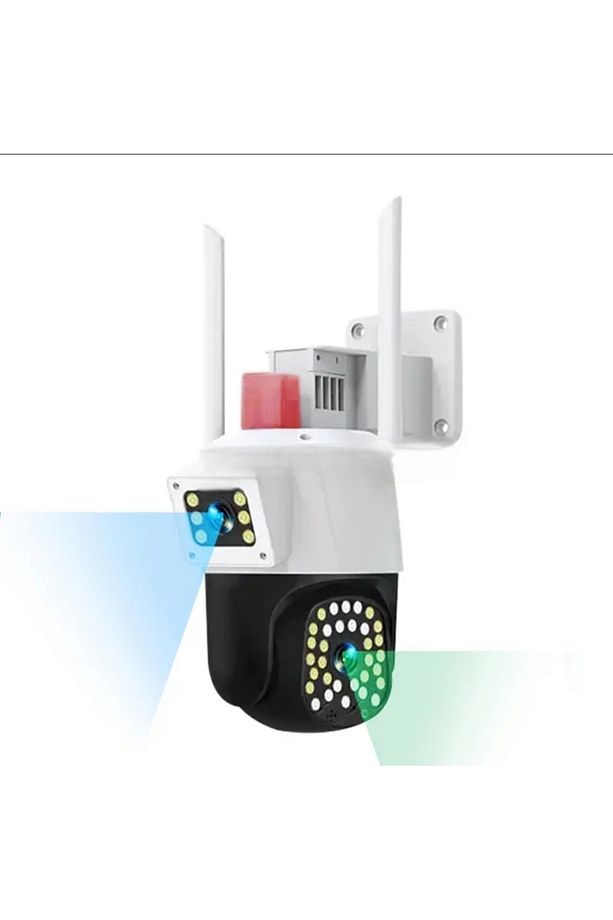 Çift Kameralı Polis Çakarlı Dış Mekan Wifi Kamera Yoosee Uygulama - 6
