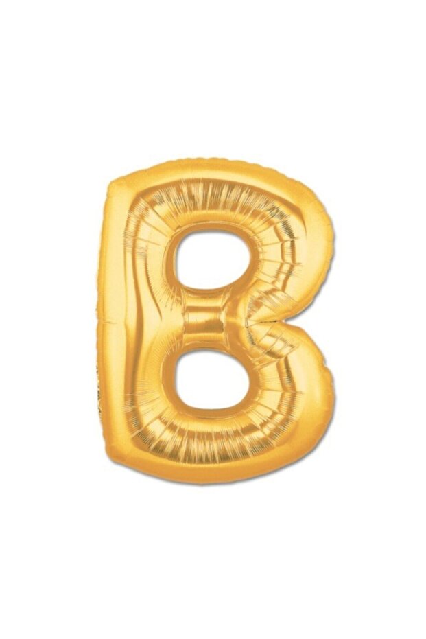 Gold Yellow Foil Letter Balloon 1 Meter