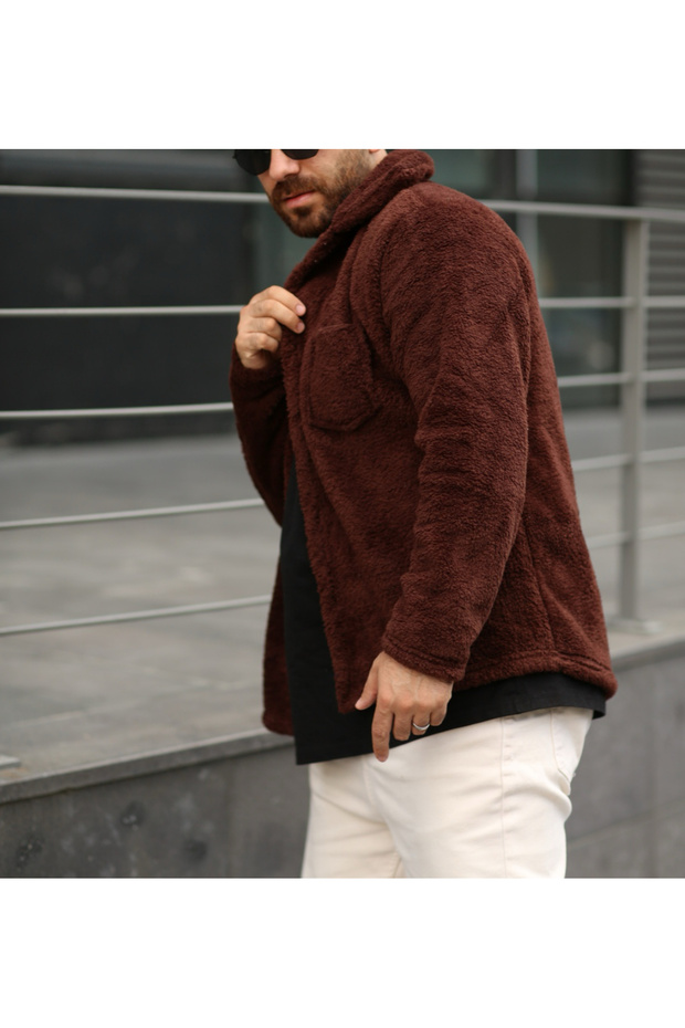 CEPLİ PELUŞ GÖMLEK - 3