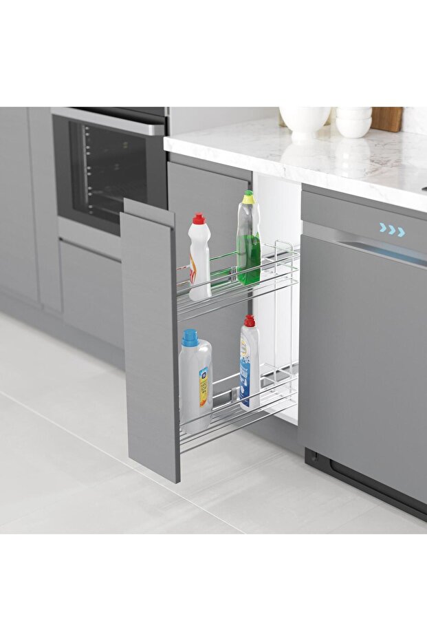 Deterjanlık Yandan Raylı 20 Lik Modül - 2