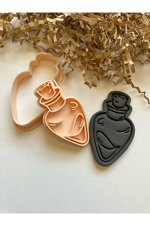 Elixir Bottle Cookie Mold - 1