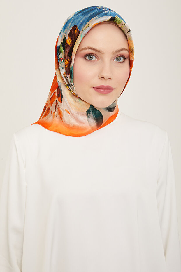 أرمين وشاح حريري 9133D - تويل