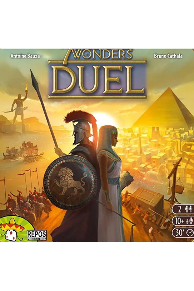 7 Wonders Duel - لعبة الصندوق الإنجليزية