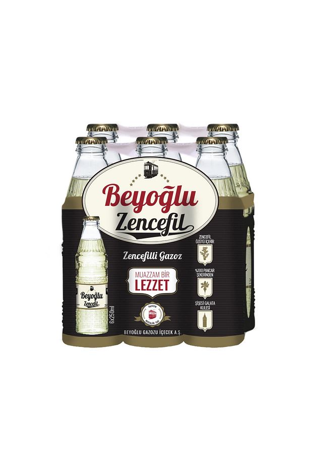 Gazozu Zencefilli 250 Ml X 6 Adet - 1