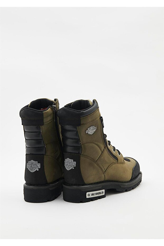 Harley-davidson Riddick Erkek Yeşil Nubuk Bot - 4