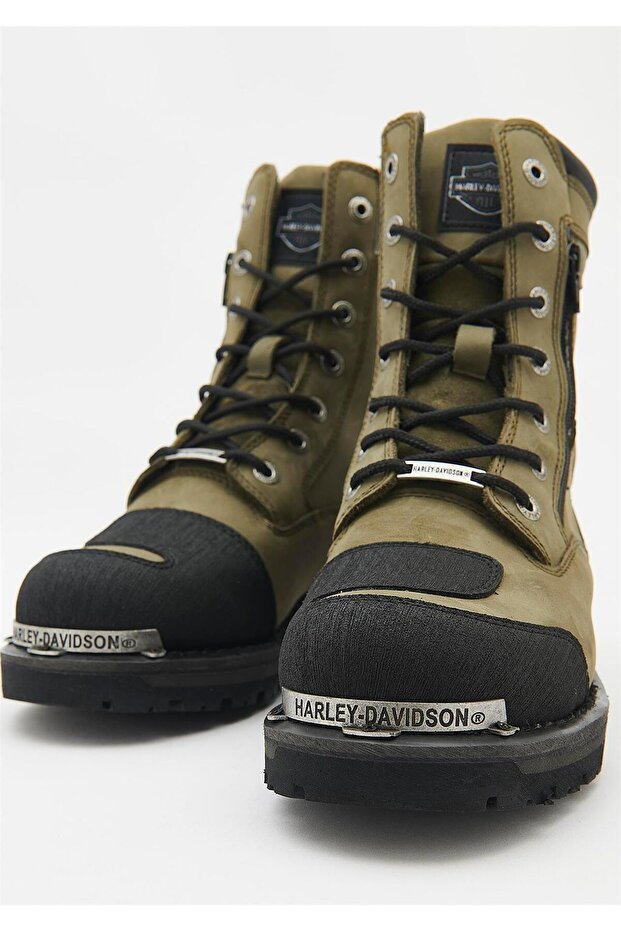 Harley-davidson Riddick Erkek Yeşil Nubuk Bot - 6