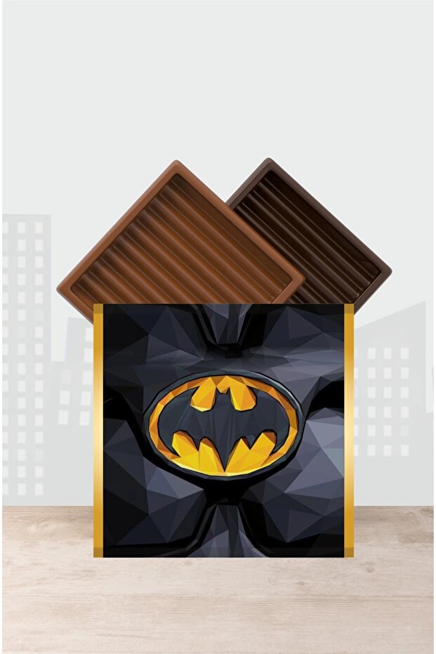 Batman Themed Birthday Party Supplies Set Chocolate Wrap *20pcs