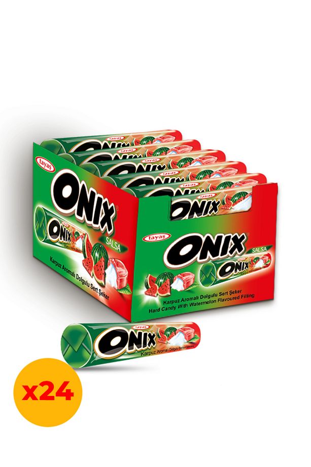 Onix Salsa Karpuzlu Sert Şeker 22,4 Gr X 24 Adet Kutulu - 1