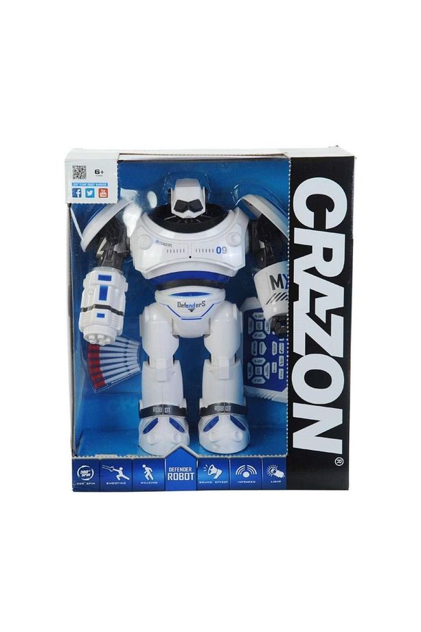 Uzaktan Kumandalı Sensörlü Crazon Robot - 6