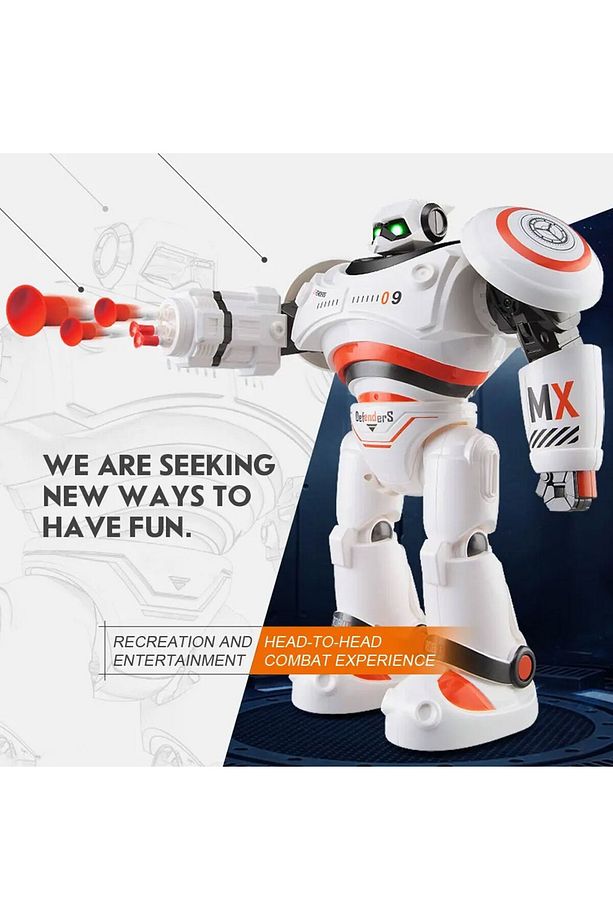 Uzaktan Kumandalı Sensörlü Crazon Robot - 7