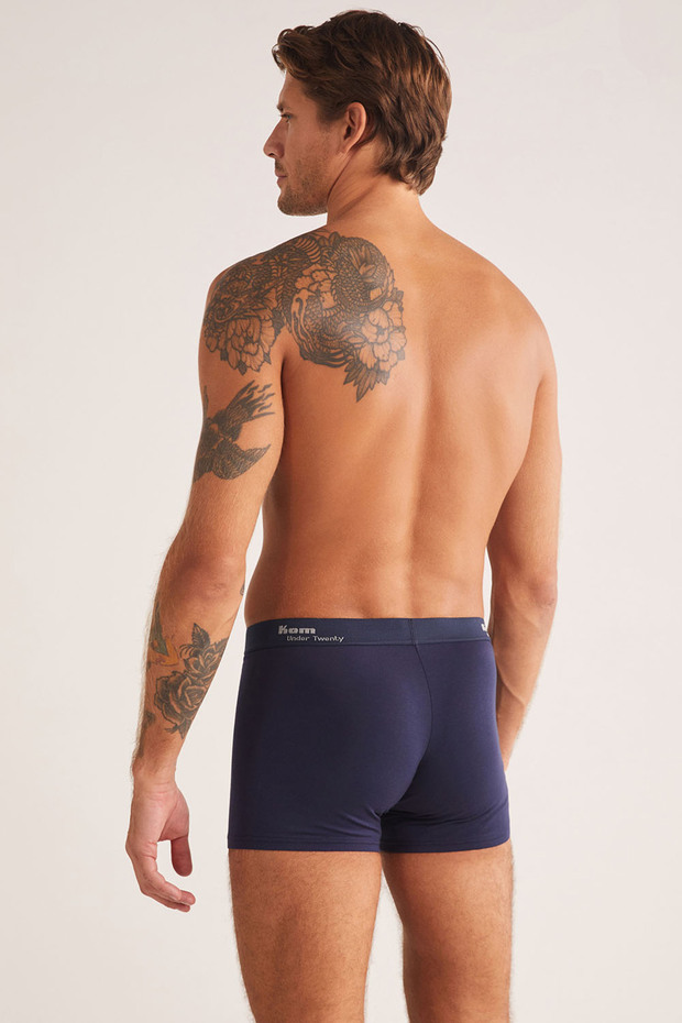 Tight Modal Pamuk 2'li Erkek Short Boxer - 3